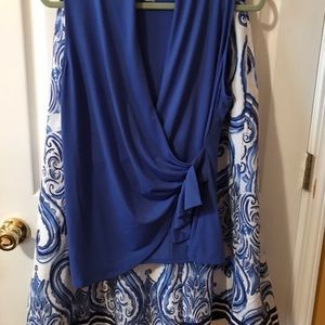 Soft Surroundings matching skirt & top